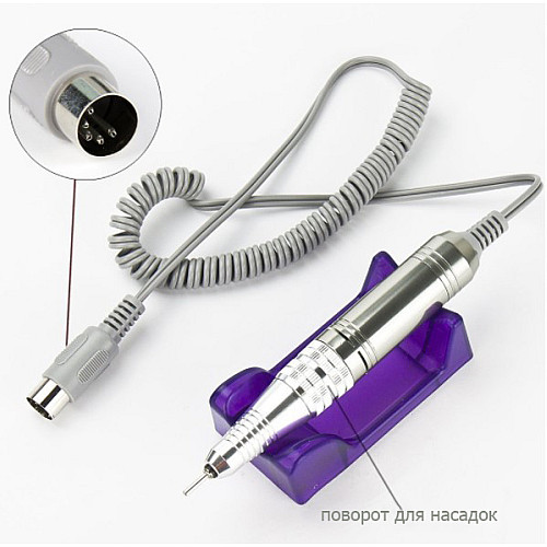 Фрезер SalonHome T-OPZS701 для маникюра и педикюра Pink Set-ZS701 45000 оборотов