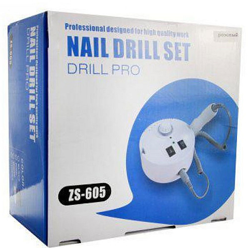 Фрезер SalonHome T-ZS-605-pink для манікюру Nail Master Pink