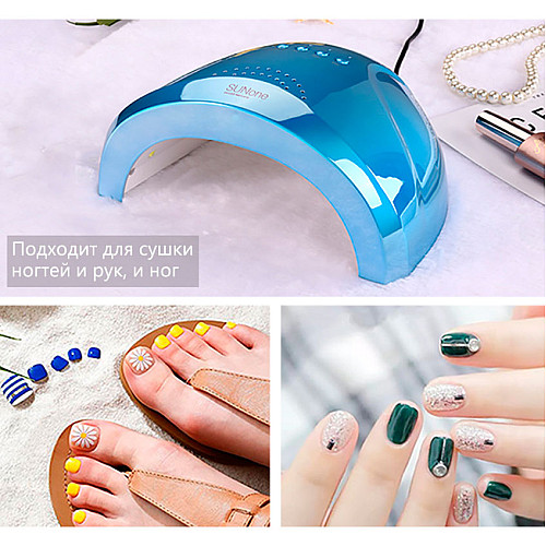 Лампа SUN T-SO32551 для сушки гель-лаку 48W Blue mirror