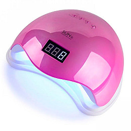 Лампа SUN T-SO32552 для сушки гель лаку Sun5 48W Mirror Pink