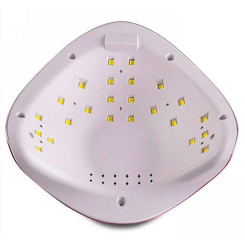 Лампа SUN T-SO32552 для сушки гель лаку Sun5 48W Mirror Pink