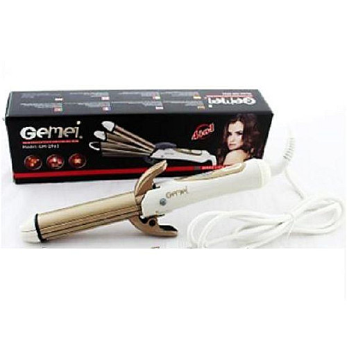 Утюжок випрямляч плойка для укладки волосся гофре 4 в 1 Gemei GM 2962