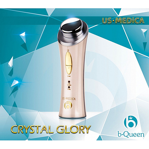 Прилад для догляду за шкірою US MEDICA Crystal Glory Бежевий