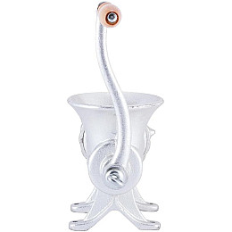 Ручна м'ясорубка 2в1 з насадками для наповнення ковбас 31х15х20.5см Kamille DP73535