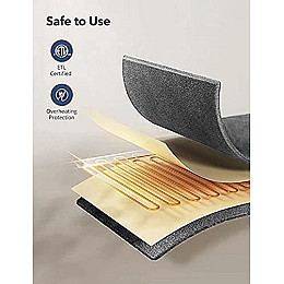 Электроодеяло двуспальное Annek OB201 SS02  180 x130 см  микроволоконный флис