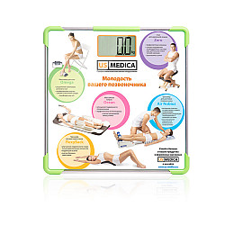 Цифровые весы US MEDICA Белый