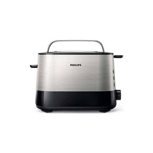 Тостер Philips HD2637/90 Нержавіюча сталь/Чорний