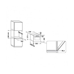 Мікрохвильова піч з грилем Whirlpool AMW 731 WH