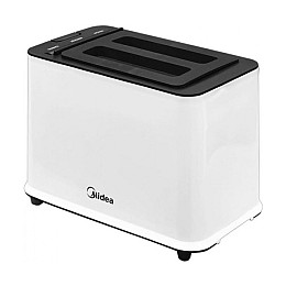 Тостер Midea MT-RP2L09W 800 Вт Білий