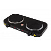 Настольная плита электрическая на 2 конфорки Mesko MS 6509 Black