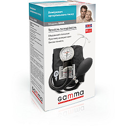 Тонометр механічний з вбудованим стетоскопом Gamma 800К