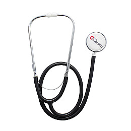 Професійний стетоскоп з двосторонньою головкою Promedica SE-10 Чорний