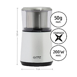 Кофемолка First FA-5486-2-WI Хром (52273782)