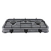 Газова плита таганок настільна Domotec MS-6603 3 конфорки Black