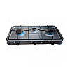 Газова плита таганок настільна Domotec MS-6603 3 конфорки Black