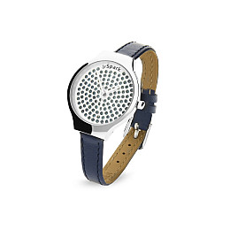Женские часы Spark Pixel со Swarovski Синий Белый (ZPX29NM)
