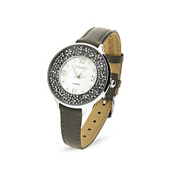 Женские часы Spark Oriso со Swarovski Серый Белый (ZCR34MSR)