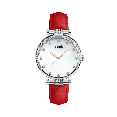 Женские часы Spark Rivoli со Swarovski Красный Белый (Z9145RE)