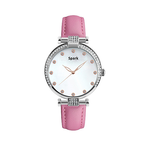 Женские часы Spark Rivoli со Swarovski Розовый Белый (Z9145PI)
