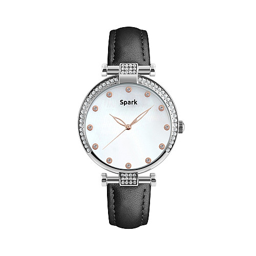 Жіночі годинники Spark RIVOLI зі Swarovski Чорний Білий (Z9145BLC)