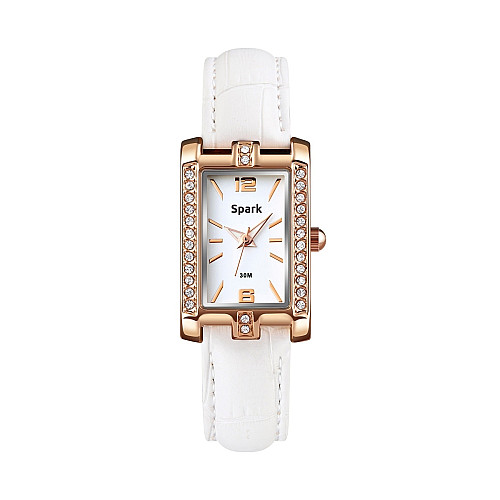 Женские часы Spark Vendome со Swarovski Белый (Z1690WH)
