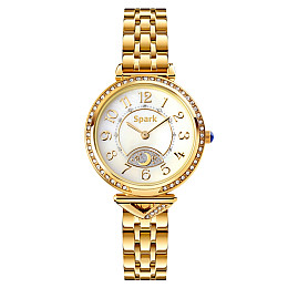 Женские часы Spark Opera со Swarovski Белый (Z1658G)