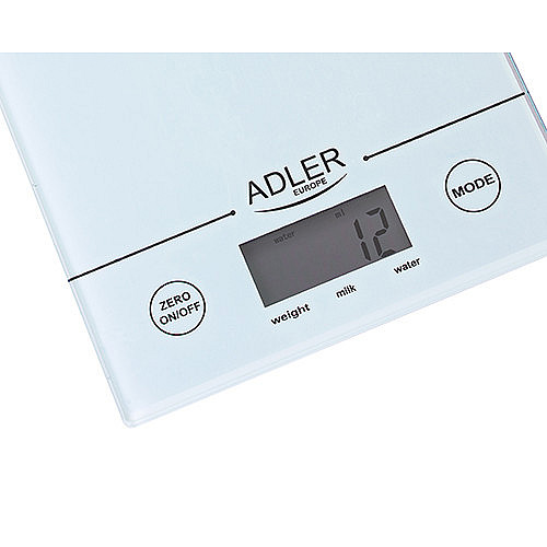 Весы кухонные электронные Adler AD-3138 White