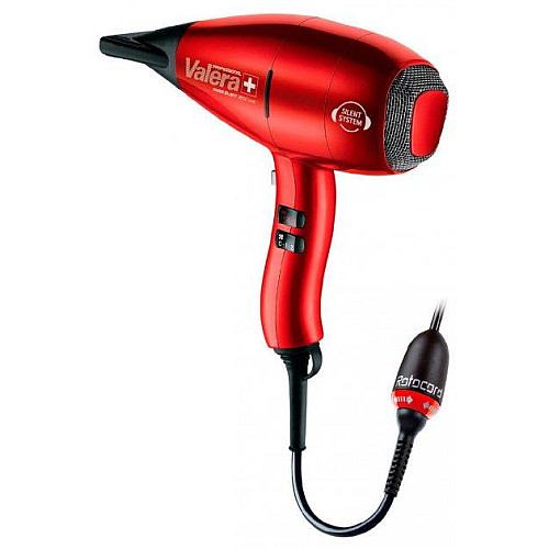 Фен професійний Valera Swiss Silent 9500 Ionic Rotocord червоний