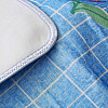 Електропростирадло EAR Electric blanket 5734 блакитне з вишнями 150х120 см
