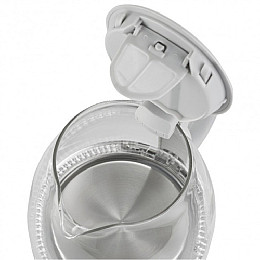 Чайник електричний 1 л скляний Adler AD 1283G Сірий