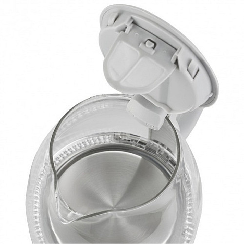 Чайник электрический 1 л стеклянный Adler AD 1283G Grey