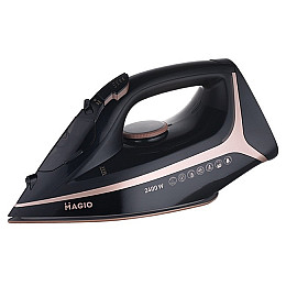 Утюг з керамічною підошвою MAGIO МG-131 Black