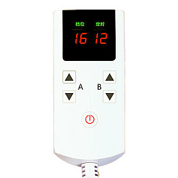 Електропростирадло з підігрівом від мережі Lesko 220 В STT180*80 см Рожевий (10422-54211)