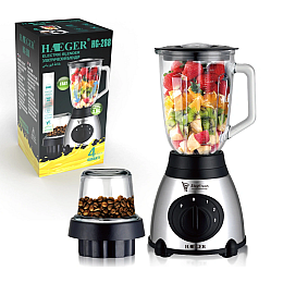 Блендер стаціонарний HAEGER HG-288 1.5L 850W Silver-Black (3_01415)