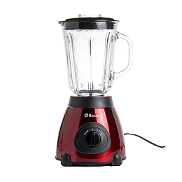Блендер стаціонарний Domotec MS-6611 з кавомолкою 2в1 1.5L 1000W Червоний (3_02327)
