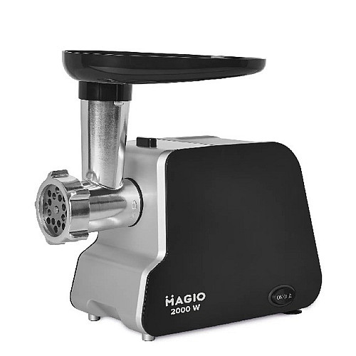 Електрична м'ясорубка + запасний ніж MAGIO МG-268 Black