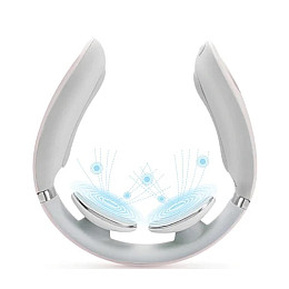 Масажер для шиї RIAS Smart Neck Massager 4335 USB Білий (3_01362)