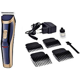 Машинка для стрижки волос Gemei GM-6005 акумуляторна 3W Blue (3_02307)