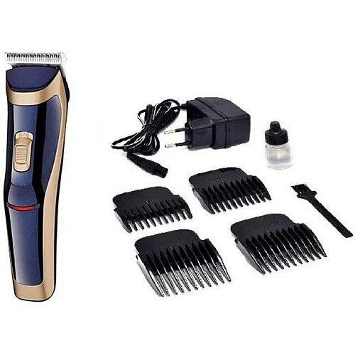 Машинка для стрижки волос Gemei GM-6005 аккумуляторная 3W Blue (3_02307)