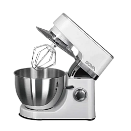 Миксер-тестомес планетарный BOMA BM-801 с металлической чашей 7L 1600W White (3_01589)