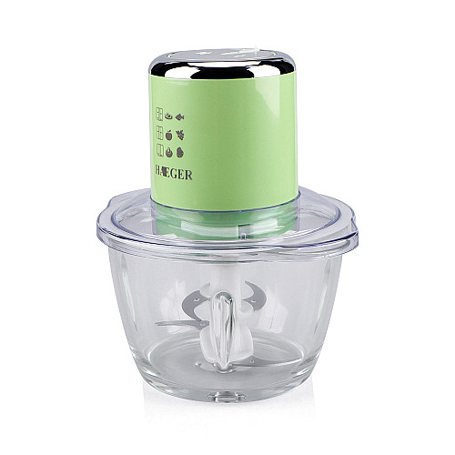 Блендер-измельчитель HAEGER HG-7028 1.2L 200W Green (3_01405)