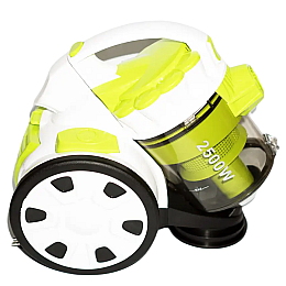 Пылесос контейнерный Rainberg RB-651TB c турбощеткой 3L 2500W White-Green (3_01211)