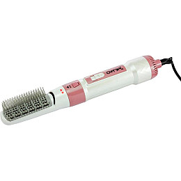 Мультистайлер для волос Gemei GM-4836 7в1 з феном 1200W Білий/Рожевий (3_00659)