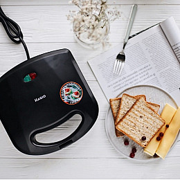 Сендвичница гриль MAGIO МG-362N антипригарные покрытие