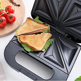 Сендвичница электрическая MAGIO МG-375 Black