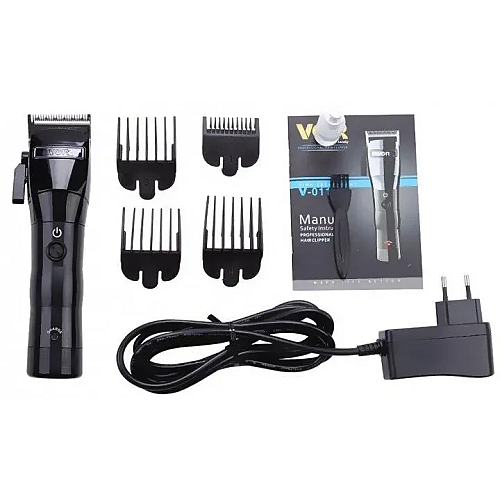 Машинка для стрижки волос VGR V-011 акумуляторна Black (3_02926)