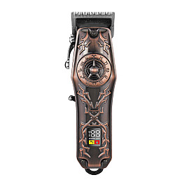 Машинка для стрижки волос Kemei KM-2617 акумуляторна 5W Bronze (3_02929)