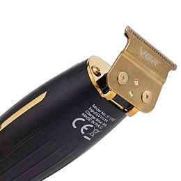 Машинка для стрижки волос VGR V-192 акумуляторна 5W Black-Gold (3_03021)