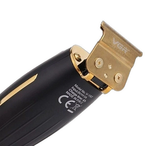 Машинка для стрижки волос VGR V-192 аккумуляторная 5W Black-Gold (3_03021)