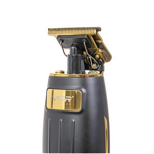 Машинка для стрижки волос VGR V-192 аккумуляторная 5W Black-Gold (3_03021)